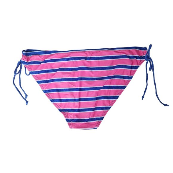 Womens Blue/Pink Tankini Swimsuit With Striped Bikini Bottoms XXL Swimwear Beach - Picture 9 of 13